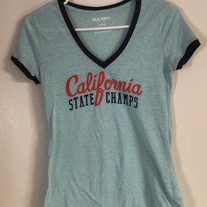 Old Navy "California State Champs" Tee XS